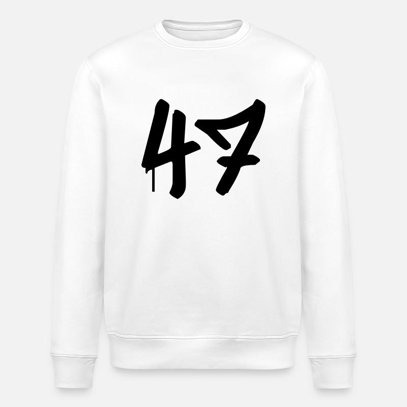 Day: 47 - Stanley/Stella ROLLER Unisex Organic Sweatshirt - white