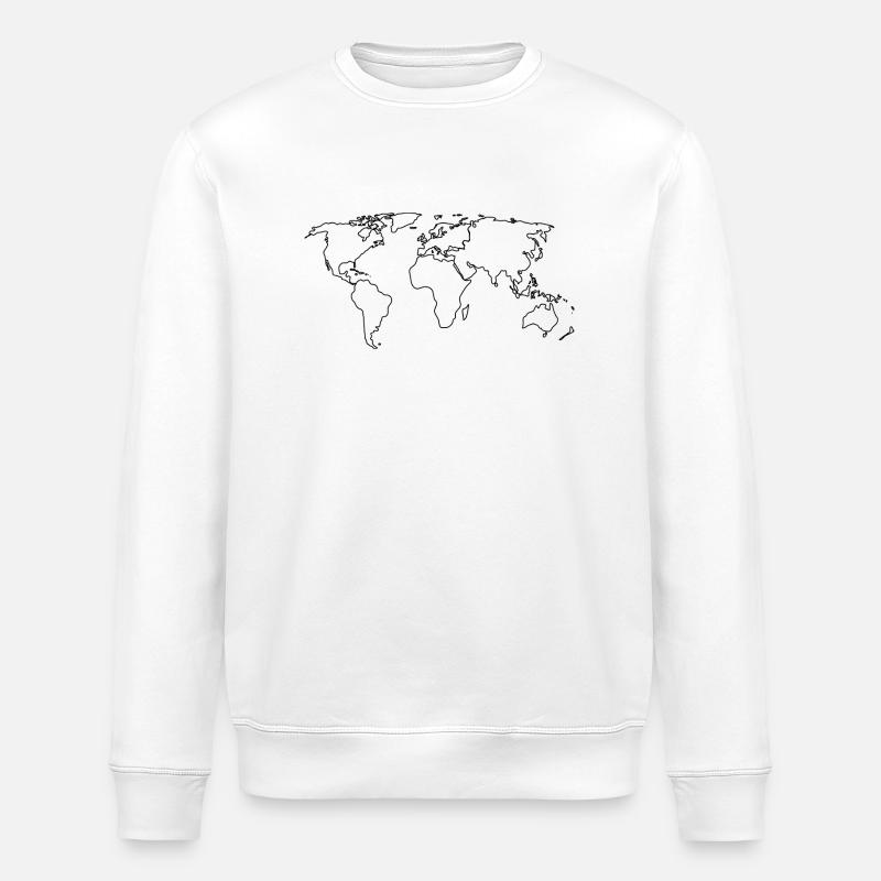 monde - Sweat bio ROLLER Stanley/Stella Unisexe - blanc