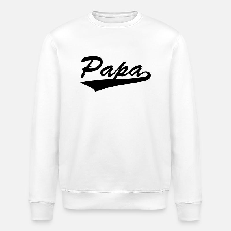 Dad - Stanley/Stella ROLLER Unisex Organic Sweatshirt - white