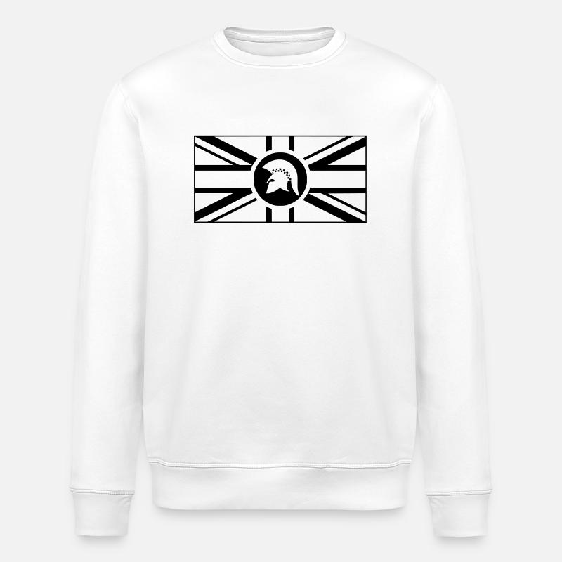 early_reggae_negative - Sweat bio ROLLER Stanley/Stella Unisexe - blanc