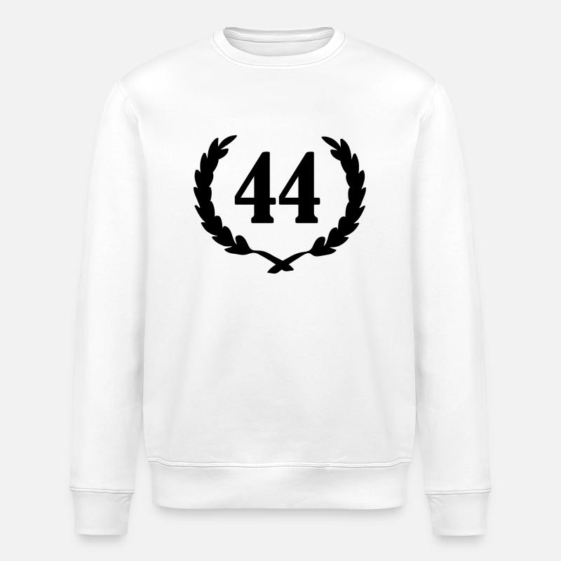 lorbeerkranz_44 - Stanley/Stella ROLLER Unisex Organic Sweatshirt - white