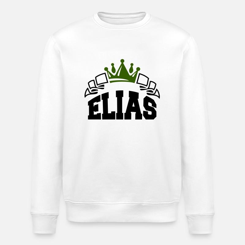 Elias - Sweat bio ROLLER Stanley/Stella Unisexe - blanc