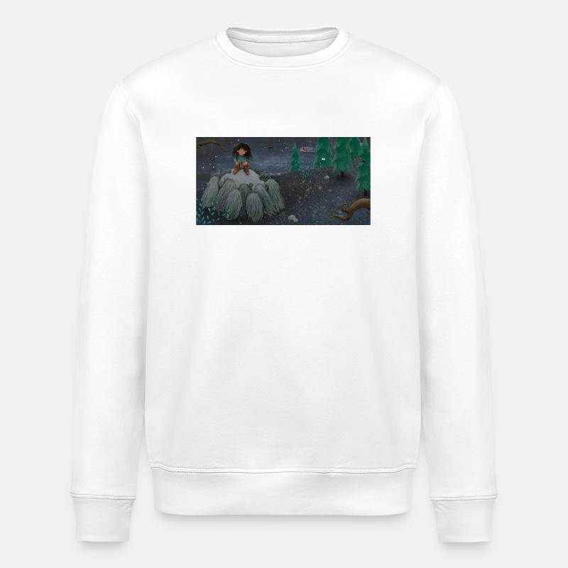 Ronja1 - Sweat bio ROLLER Stanley/Stella Unisexe - blanc
