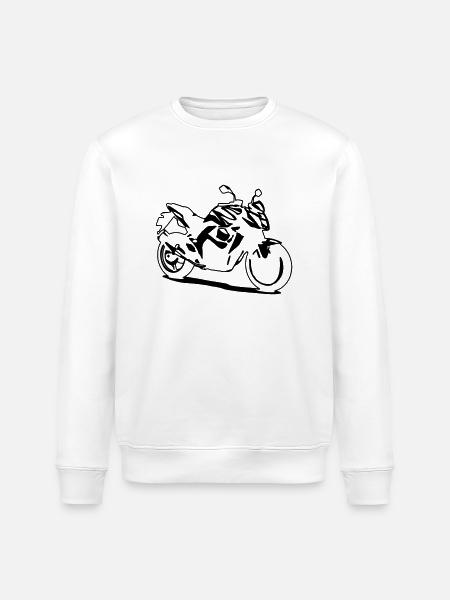 Kawasaki z750 - Sweat bio ROLLER Stanley/Stella Unisexe - blanc