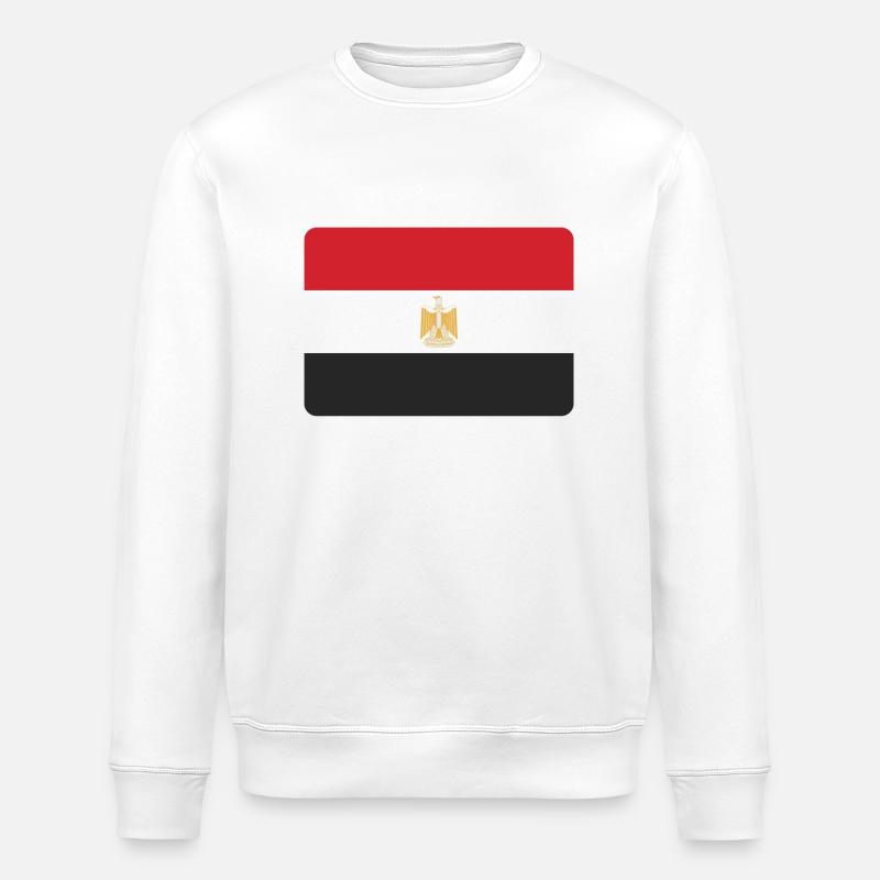 Égypte - Sweat bio ROLLER Stanley/Stella Unisexe - blanc