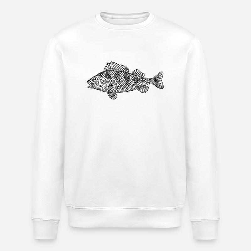 fish388 - Stanley/Stella Unisex Bio-Sweatshirt ROLLER - Weiß
