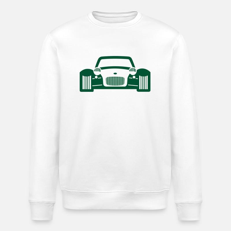 Rennwagen - Stanley/Stella Unisex Bio-Sweatshirt ROLLER - Weiß
