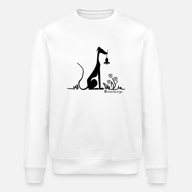Ma souris! - Sweat bio ROLLER Stanley/Stella Unisexe - blanc