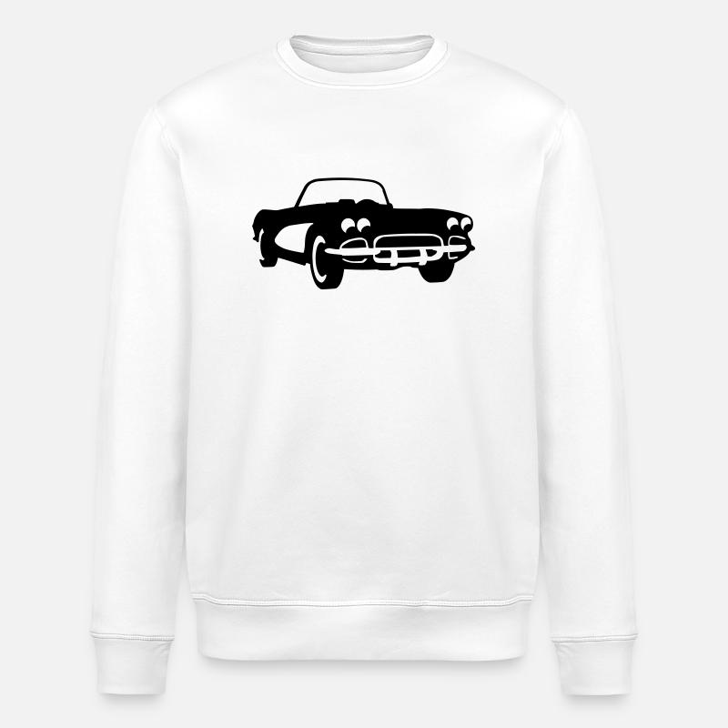 Sportwagen - Stanley/Stella Unisex Bio-Sweatshirt ROLLER - Weiß