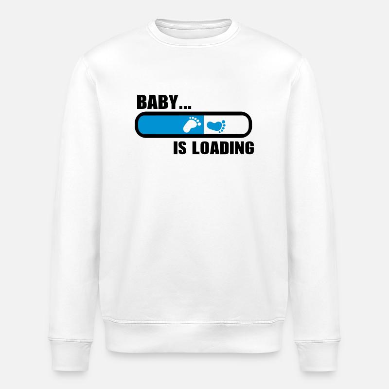 Baby loading - Stanley/Stella ROLLER Unisex Organic Sweatshirt - white