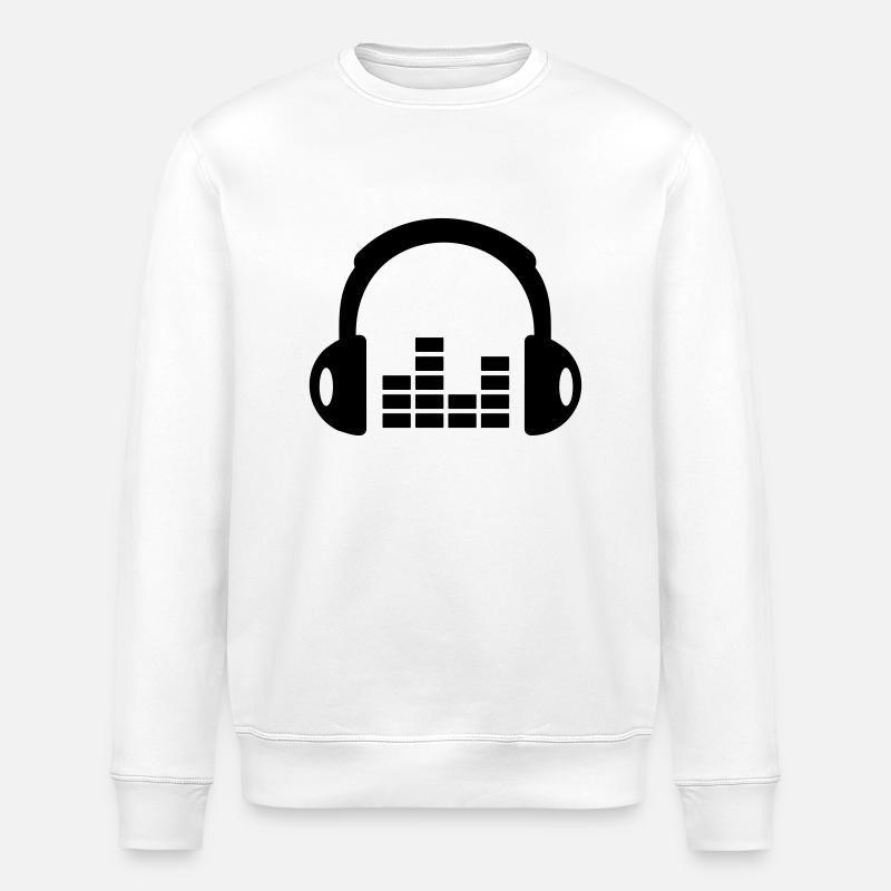 Casque - Sweat bio ROLLER Stanley/Stella Unisexe - blanc