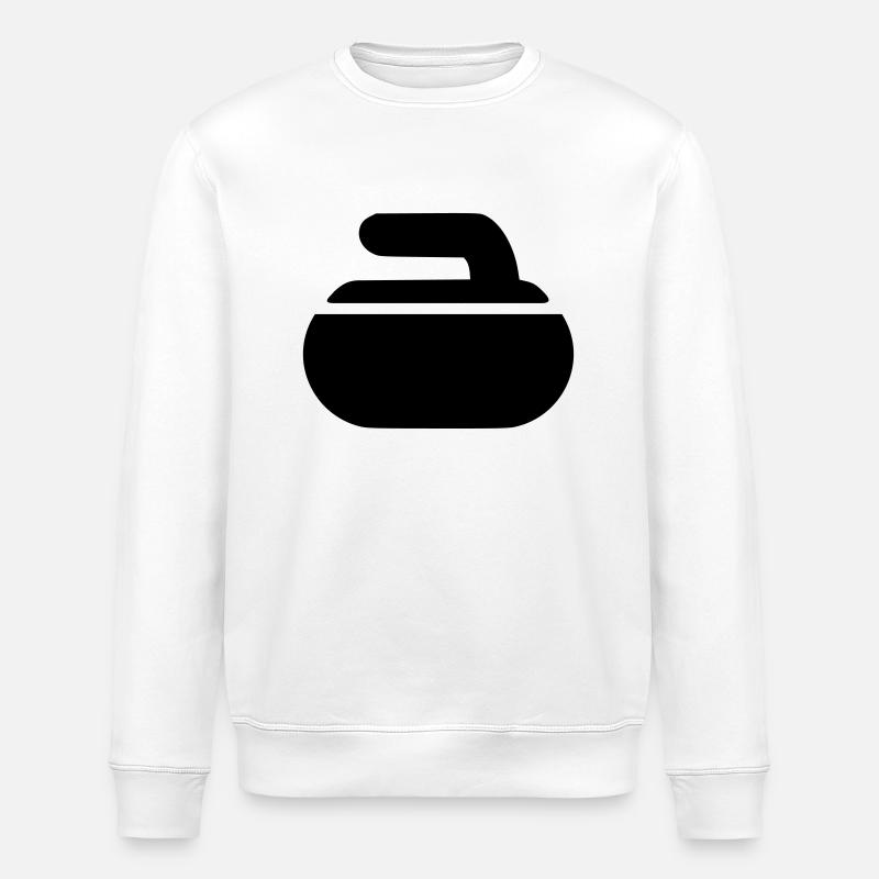 Curling - Stanley/Stella ROLLER Unisex Organic Sweatshirt - white