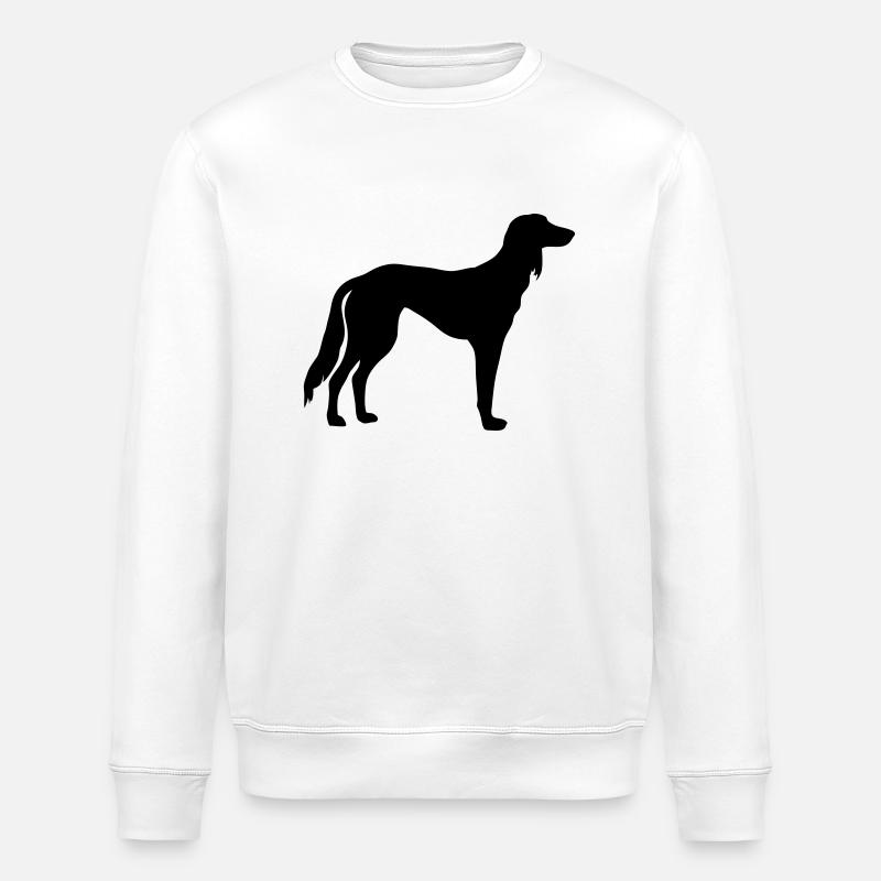 Saluki - Sweat bio ROLLER Stanley/Stella Unisexe - blanc