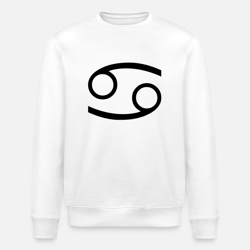 krebs1 - Stanley/Stella Unisex Bio-Sweatshirt ROLLER - Weiß