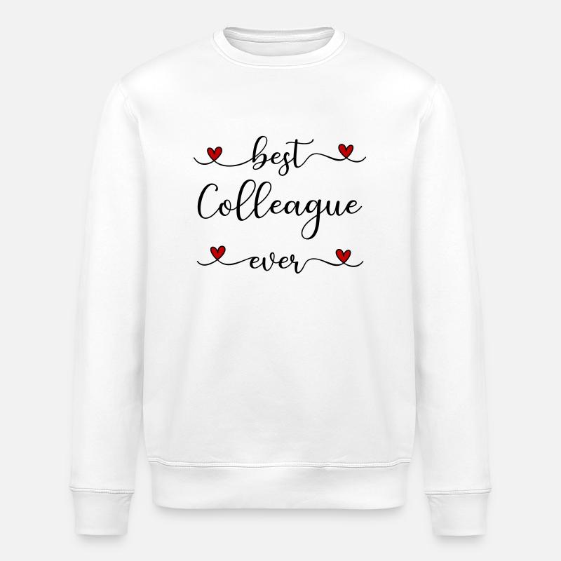 Collègue - Sweat bio ROLLER Stanley/Stella Unisexe - blanc