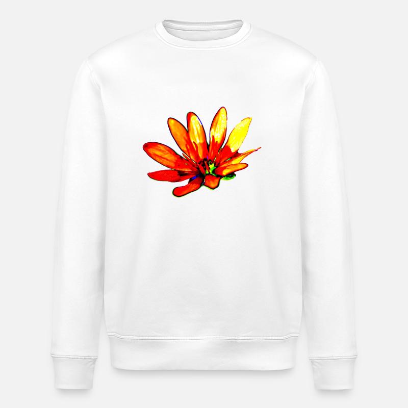 Blume, A730948 1 - Stanley/Stella Unisex Bio-Sweatshirt ROLLER - Weiß