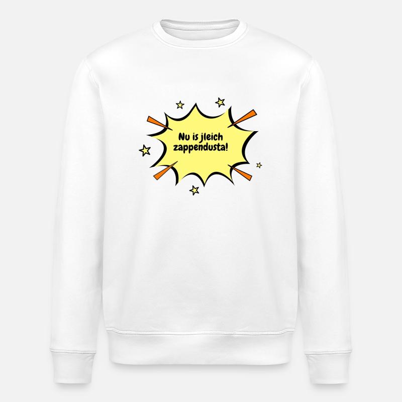 Berlin Nu is jleich zappendusta ! - Sweat bio ROLLER Stanley/Stella Unisexe - blanc