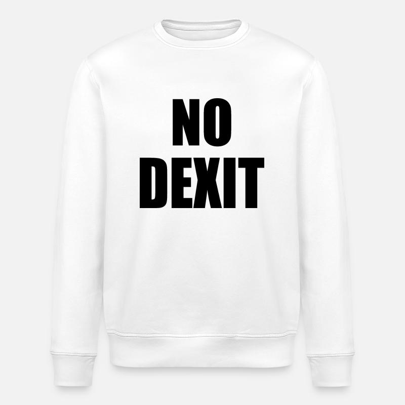 No dexit - Stanley/Stella Unisex Bio-Sweatshirt ROLLER - Weiß