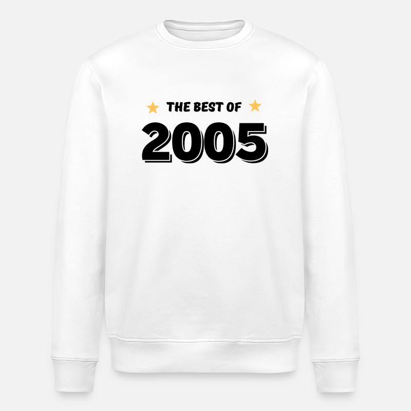 Das Beste aus 2005 - Stanley/Stella Unisex Bio-Sweatshirt ROLLER - Weiß