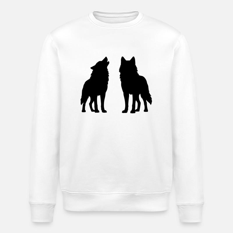 woelfe - Sweat bio ROLLER Stanley/Stella Unisexe - blanc