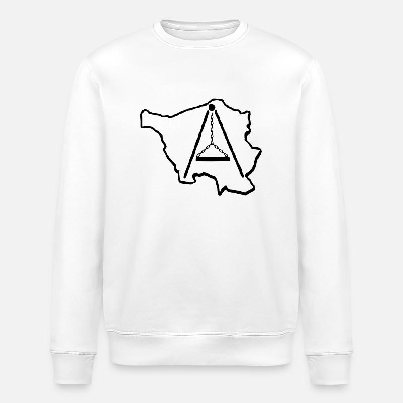 Saarland-Schwenker - Stanley/Stella Unisex Bio-Sweatshirt ROLLER - Weiß