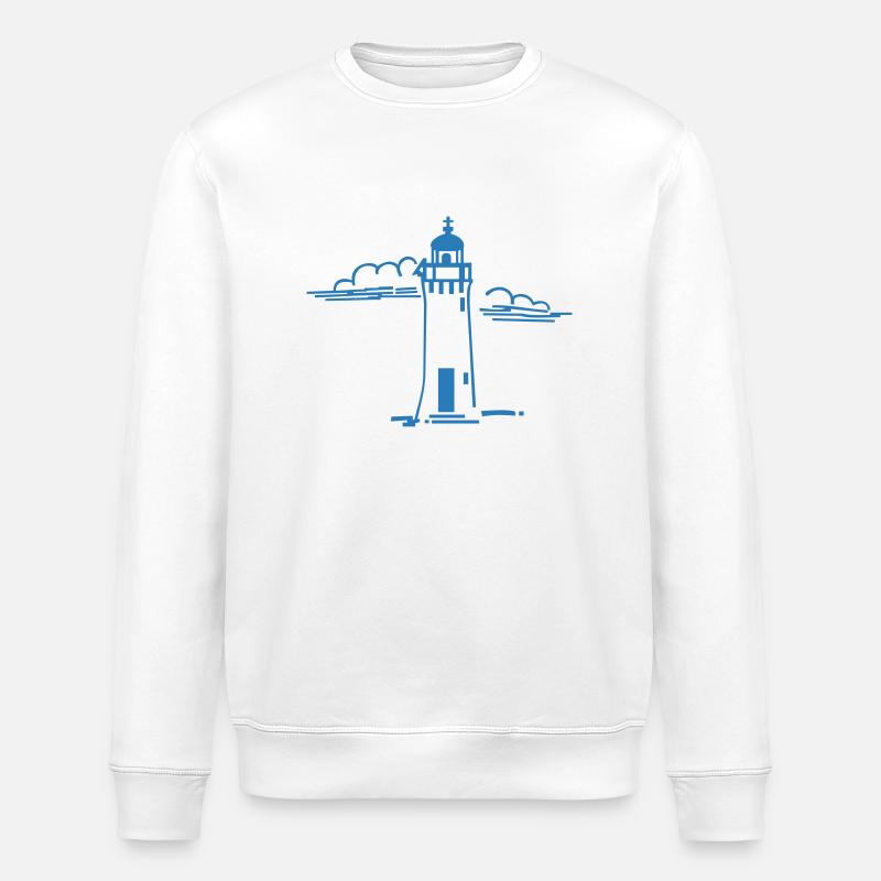 Lighthouse - Stanley/Stella Unisex Bio-Sweatshirt ROLLER - Weiß