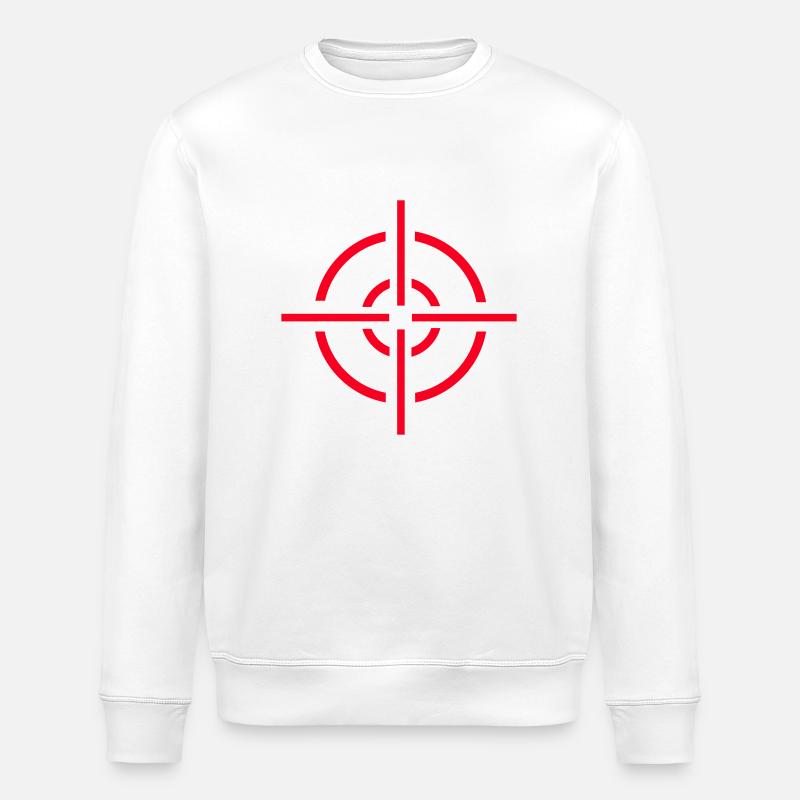 Fadenkreuz - Stanley/Stella Unisex Bio-Sweatshirt ROLLER - Weiß