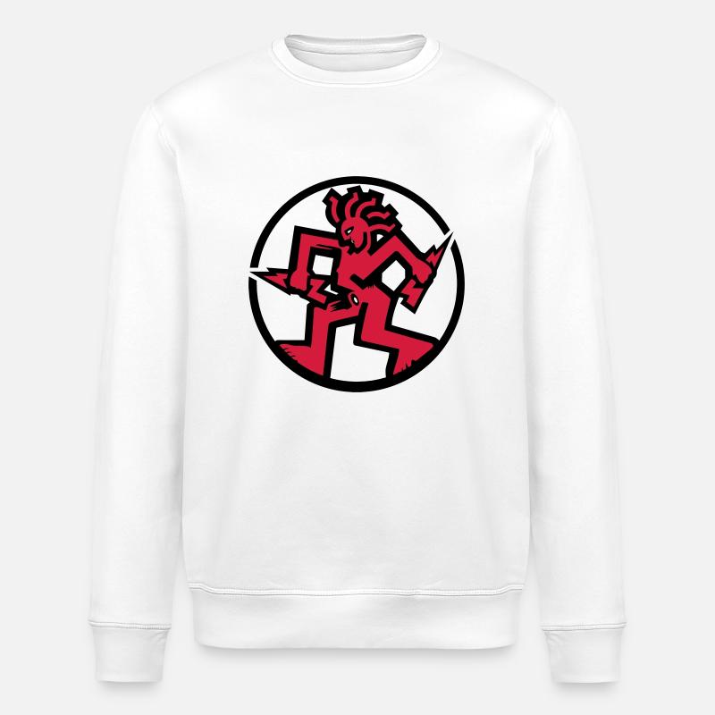 Rund Fantazia Logo - Stanley/Stella Unisex Bio-Sweatshirt ROLLER - Weiß
