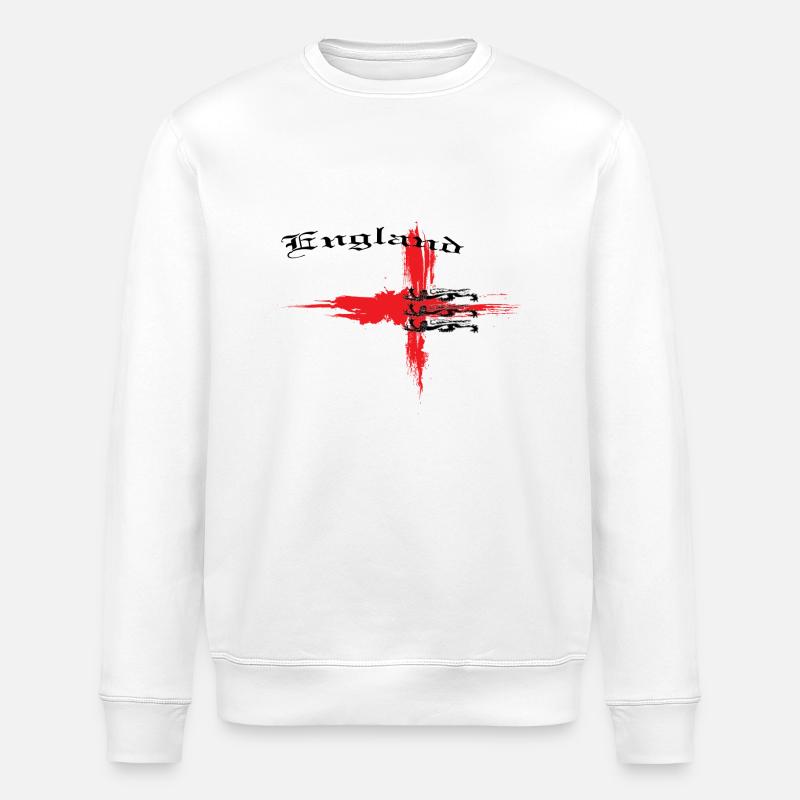 england - Stanley/Stella Unisex Bio-Sweatshirt ROLLER - Weiß