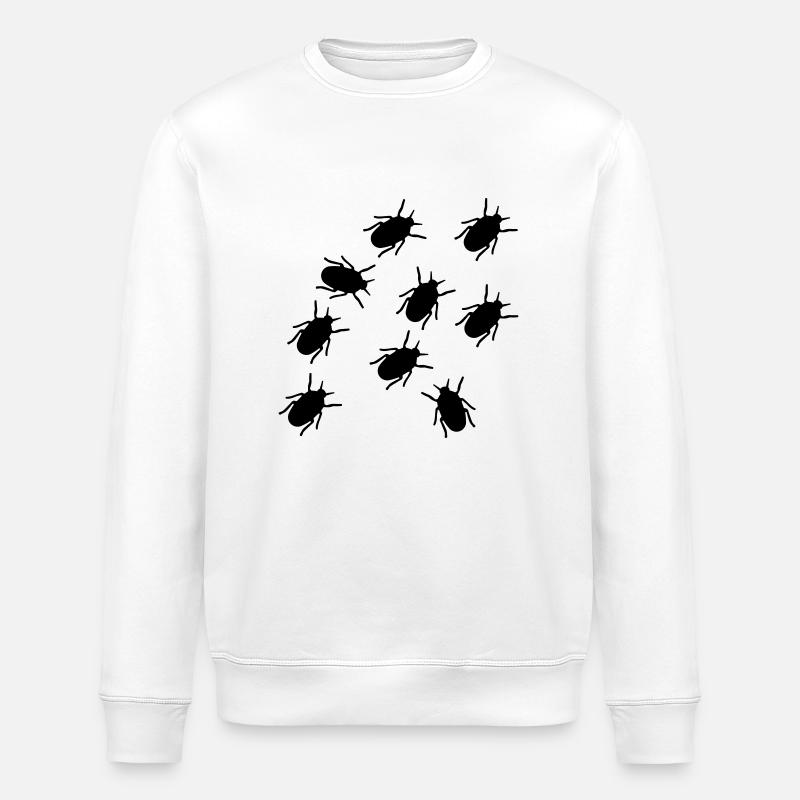 Coléoptère - Sweat bio ROLLER Stanley/Stella Unisexe - blanc