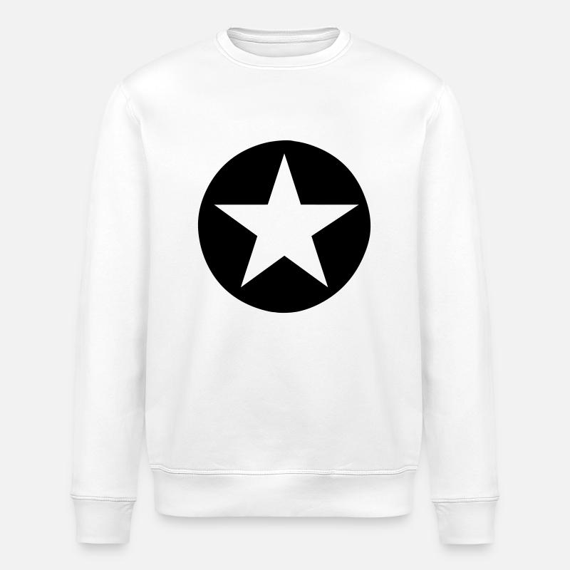 Stern Sternchen - Stanley/Stella Unisex Bio-Sweatshirt ROLLER - Weiß