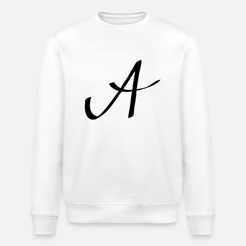 Logo A - Stanley/Stella Unisex Bio-Sweatshirt ROLLER - Weiß