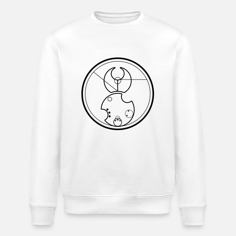 Circle symbol - Stanley/Stella Unisex Bio-Sweatshirt ROLLER - Weiß