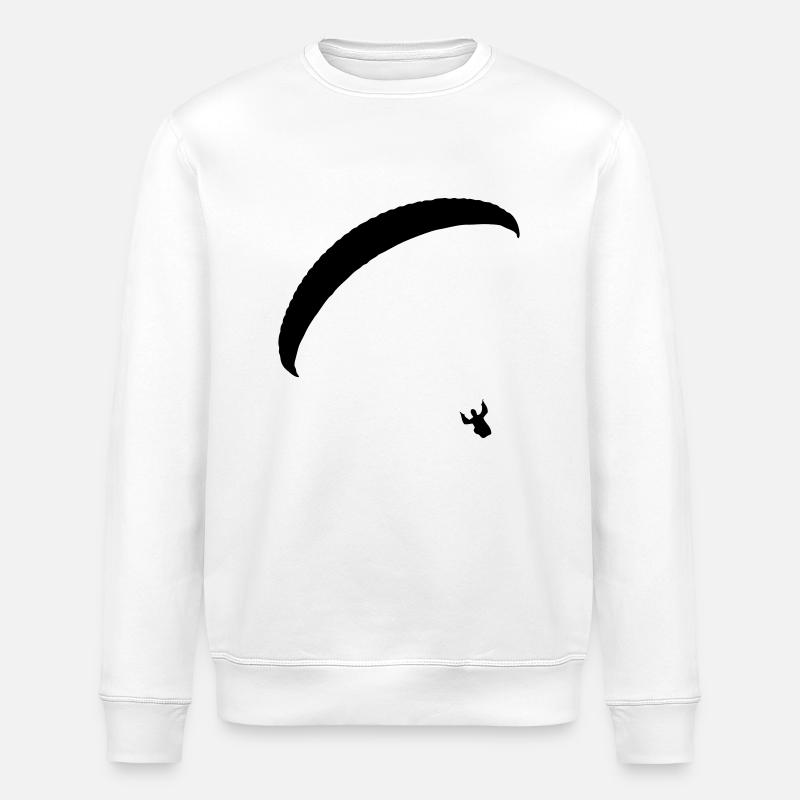 Gleitschirm - Stanley/Stella Unisex Bio-Sweatshirt ROLLER - Weiß