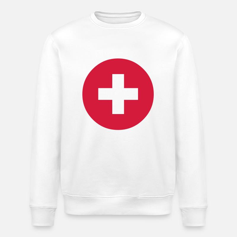 Notleuchte - Stanley/Stella Unisex Bio-Sweatshirt ROLLER - Weiß