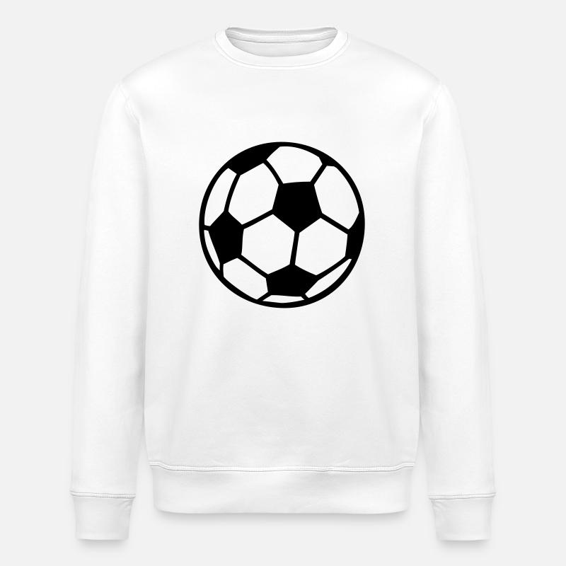 Fußball - Stanley/Stella Unisex Bio-Sweatshirt ROLLER - Weiß