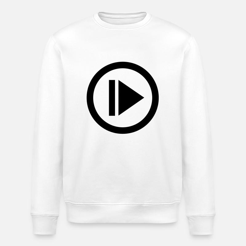 Play - Sweat bio ROLLER Stanley/Stella Unisexe - blanc