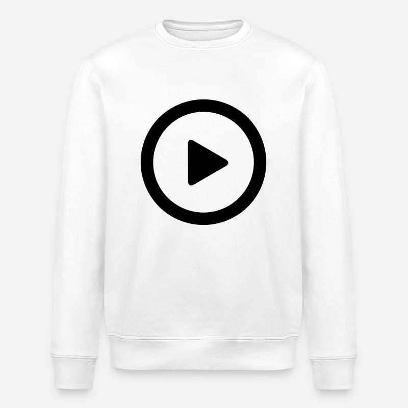Play Musique Jeux - Sweat bio ROLLER Stanley/Stella Unisexe - blanc