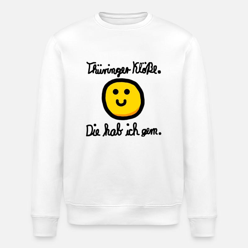 Thüringer Kloß - Stanley/Stella Unisex Bio-Sweatshirt ROLLER - Weiß