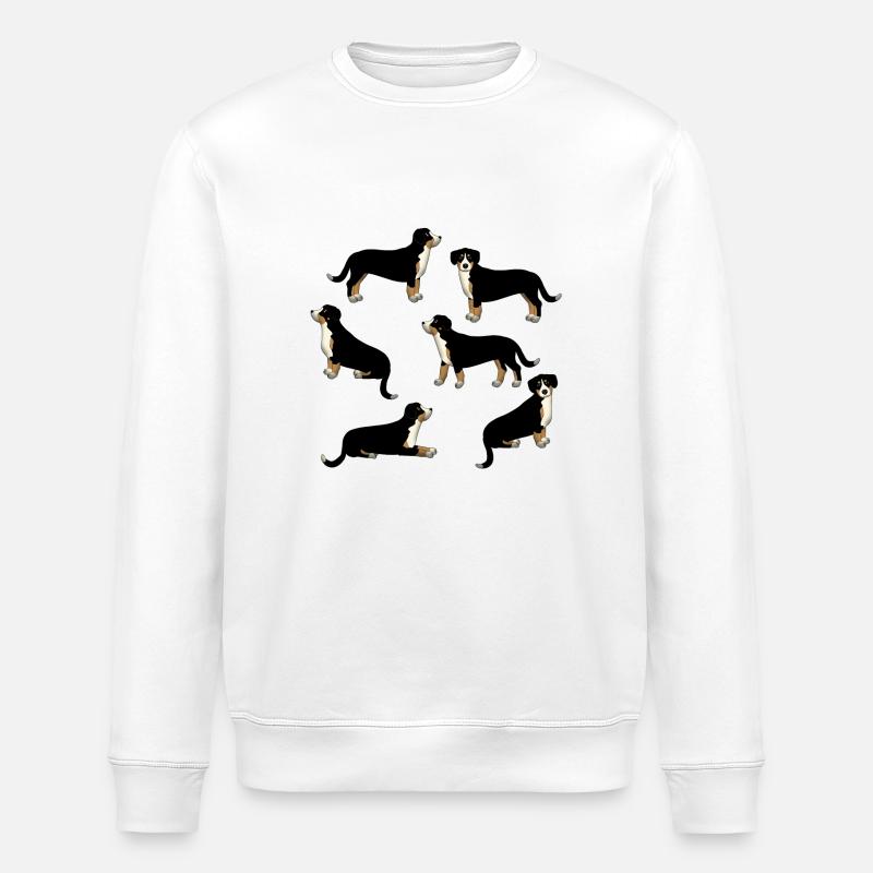Entlebucher Auswahl - Stanley/Stella Unisex Bio-Sweatshirt ROLLER - Weiß