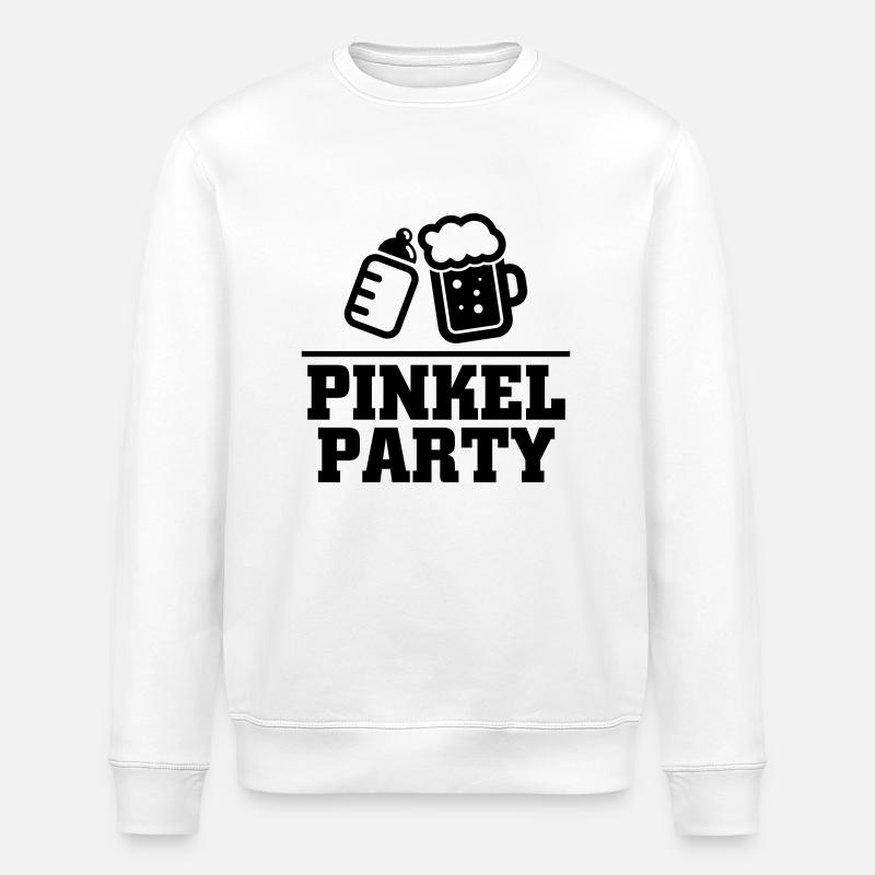 Pinkel Party - Sweat bio ROLLER Stanley/Stella Unisexe - blanc