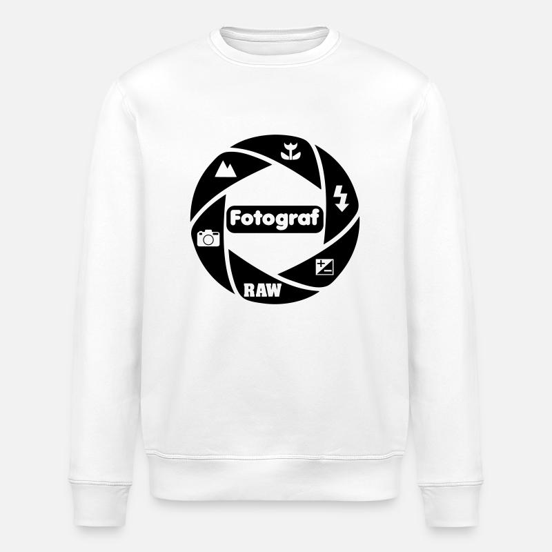 Fotograf - Stanley/Stella Unisex Bio-Sweatshirt ROLLER - Weiß