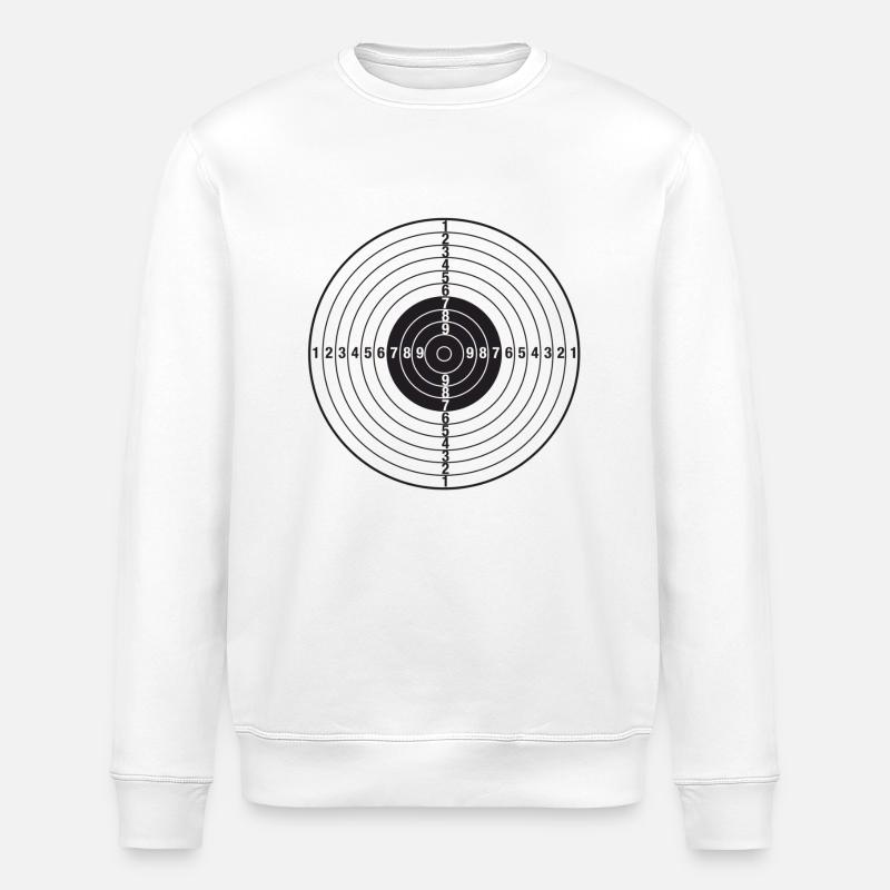 target board - Stanley/Stella ROLLER Unisex Organic Sweatshirt - white
