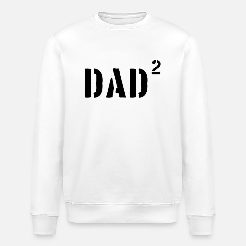 DAD -2 - Stanley/Stella Unisex Bio-Sweatshirt ROLLER - Weiß