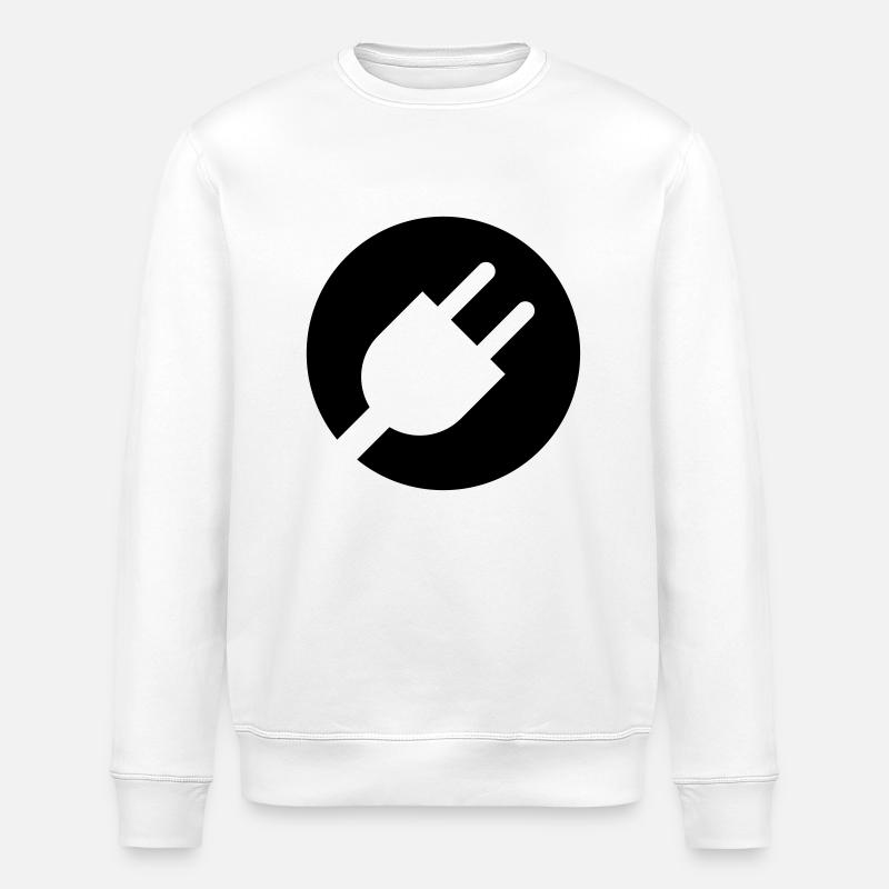 Stecker - Stanley/Stella Unisex Bio-Sweatshirt ROLLER - Weiß