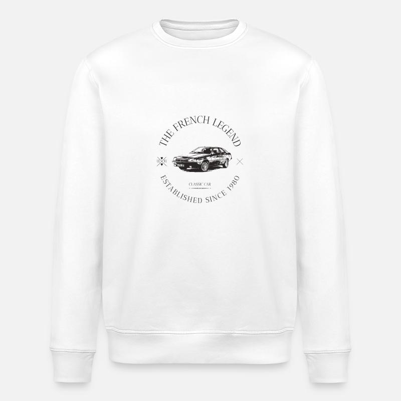 FUEGO - Sweat bio ROLLER Stanley/Stella Unisexe - blanc