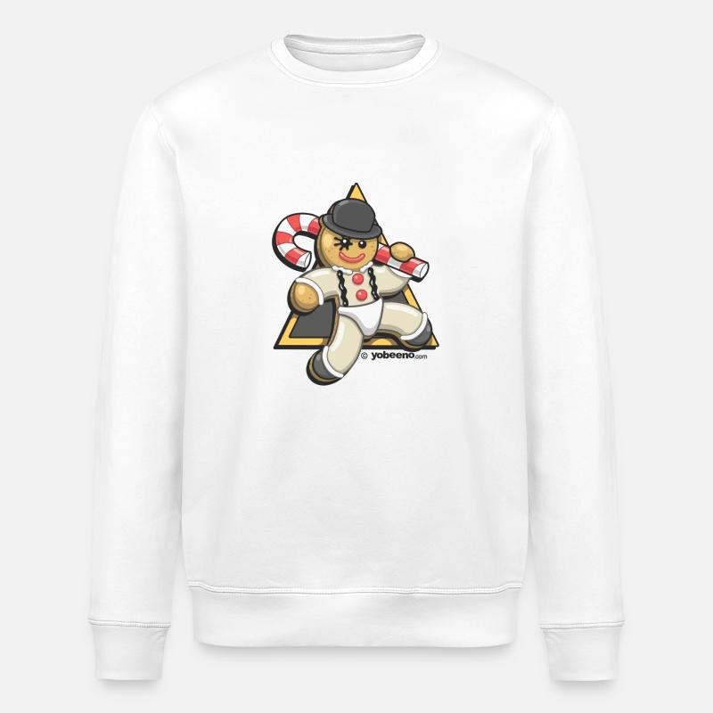 Christmas Droogie - Stanley/Stella Unisex Bio-Sweatshirt ROLLER - Weiß