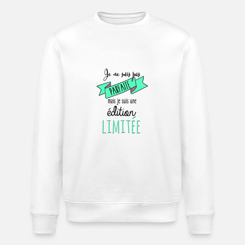 Edition limitée - Sweat bio ROLLER Stanley/Stella Unisexe - blanc