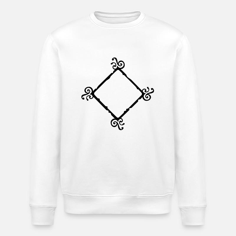 frame_vec_1 de - Stanley/Stella Unisex Bio-Sweatshirt ROLLER - Weiß