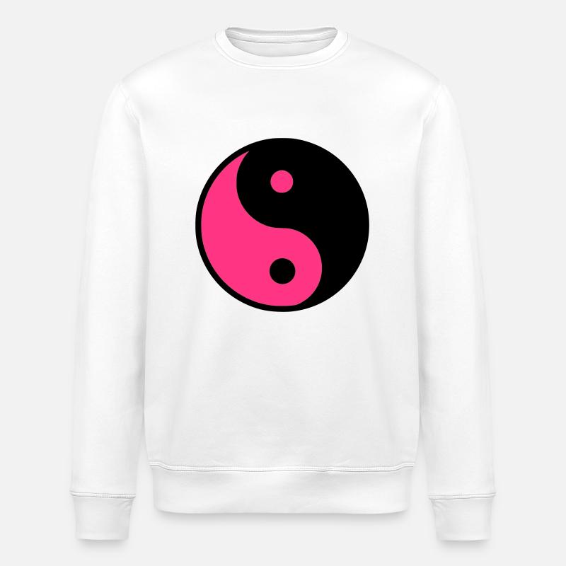 Yin Yang - Stanley/Stella Unisex Bio-Sweatshirt ROLLER - Weiß